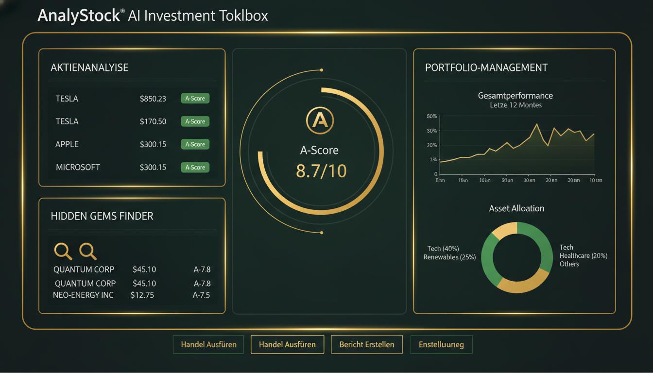 AnalyStock AI Investment Toolbox